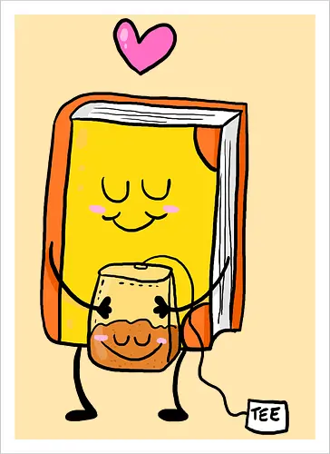 Buch und Tee