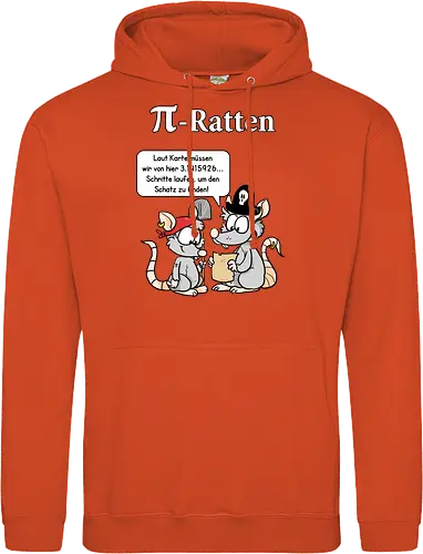 Pi-Ratten - Ratten, Mathe - Standard Hoodie