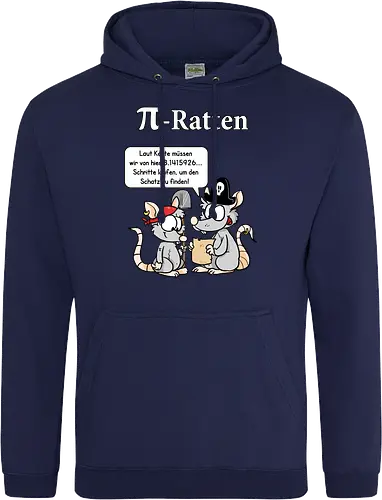Pi-Ratten - Ratten, Mathe - Standard Hoodie