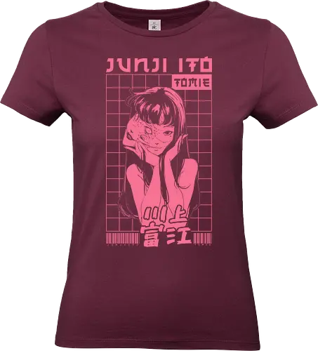 Tomie Junji Ito Maniac - junji ito, cngela, japan, girl, eyes, horror, manga, film, scary, japanese, spooky, halloween, fear, ghost, frightening - Standard T-Shirt (Frauen)
