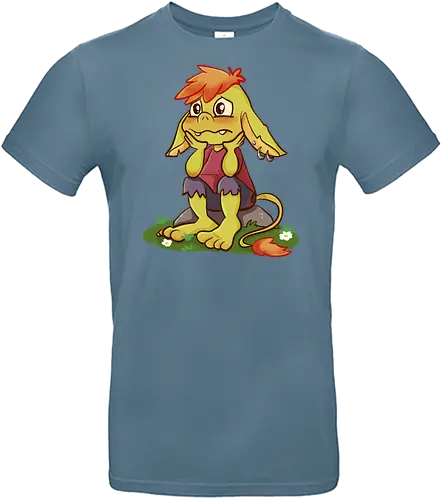 Sad and tired Goblin - Goblin, overwhelming, overwhelmed, sad, tired - Standard T-Shirt