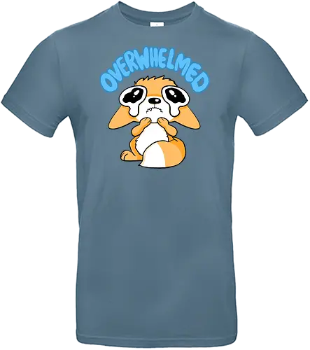 Overwhelmed - Fuchs, overwhelming, overwhelmed, overlaod - Standard T-Shirt