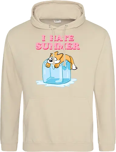 I hate Summer - Summer, Sommer, Fuchs - Standard Hoodie