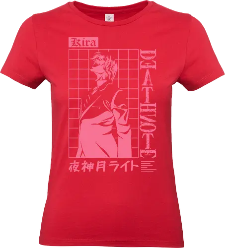 Kira - light, yagami, light yagami, anime, Death, deathnote, japan, kira, l, l lawliet, manga, ryuk, shinigami - Standard T-Shirt (Frauen)