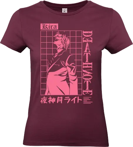 Kira - light, yagami, light yagami, anime, Death, deathnote, japan, kira, l, l lawliet, manga, ryuk, shinigami - Standard T-Shirt (Frauen)