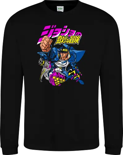 Jotaro Kujo and Star Platinum Jojo's Jojo Art