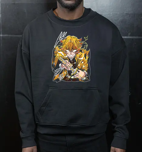  Zenitsu Agatsuma Thunderclap and Flash Slayer Art