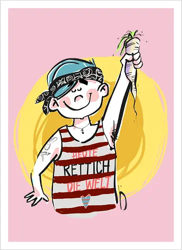 Ringeldinger "Heute RETTICH die Welt!"