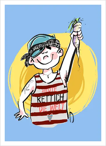 Ringeldinger "Heute RETTICH die Welt!"