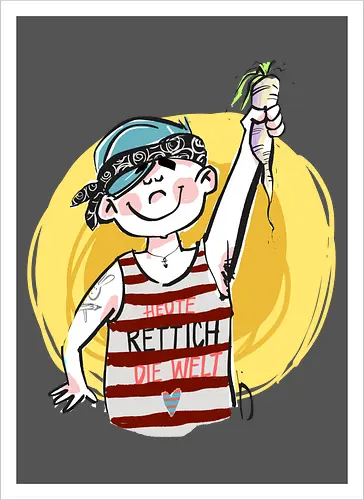 Ringeldinger "Heute RETTICH die Welt!"