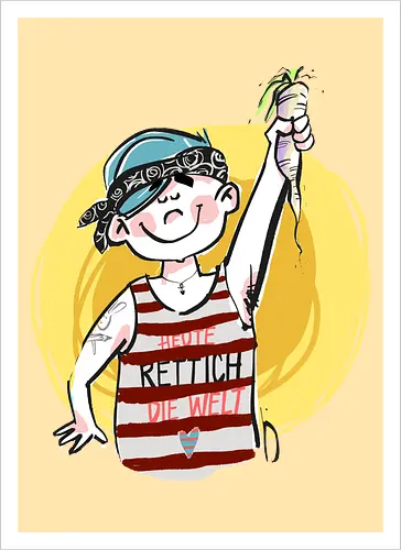 Ringeldinger "Heute RETTICH die Welt!"