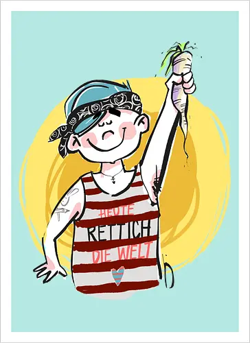 Ringeldinger "Heute RETTICH die Welt!"