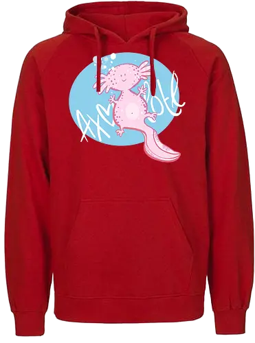Axolotl - Tier, Axolotl, Trend - Fairtrade Hoodie