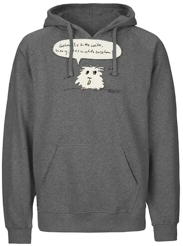 Bitte weitergehen! - Meerschweinchen, Thuni, guinea pig - Fairtrade Hoodie