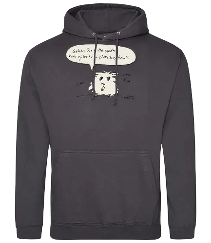 Bitte weitergehen! - Meerschweinchen, Thuni, guinea pig - Standard Hoodie