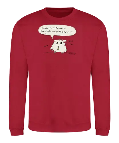 Bitte weitergehen! - Meerschweinchen, Thuni, guinea pig - Sweatshirt