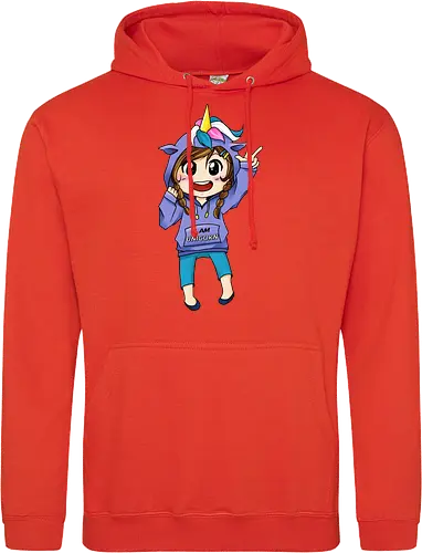 Einhorn-Hoodie Mädchen