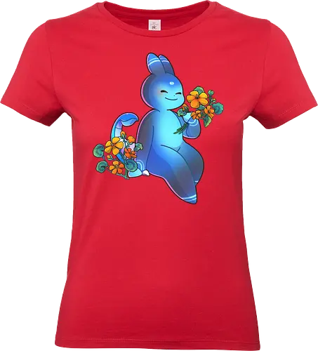 Tinybun: Skorpion - tinybun, hase, sternzeichen, skorpion, geranien, flower, scorpio, geranium - Standard T-Shirt (Frauen)