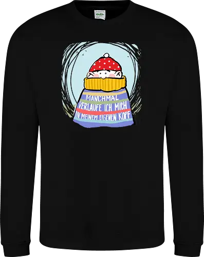 Manchmal verlaufe ich mich in meinem eigenen Kopf