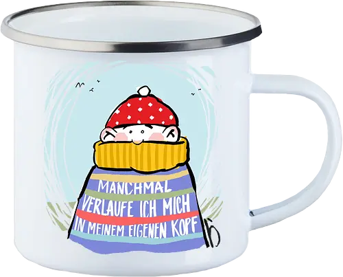 Manchmal verlaufe ich mich in meinem eigenen Kopf