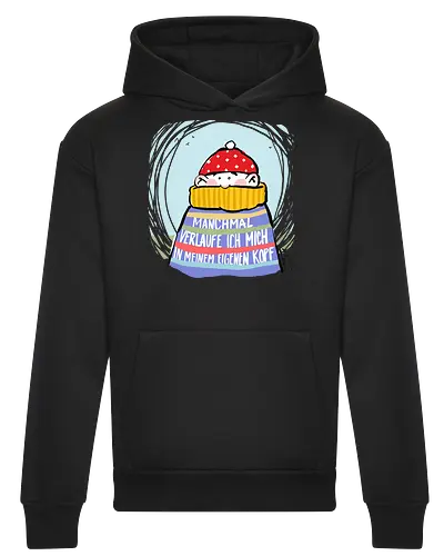 Manchmal verlaufe ich mich in meinem eigenen Kopf