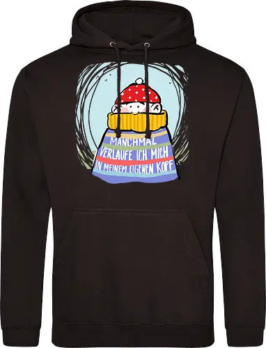 Manchmal verlaufe ich mich in meinem eigenen Kopf