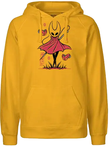 Hornet Japanese Art - hollow knight silksong, Bug Knight, silksong, hollowknight, hornet, the knight, pharloom, hallownest, gamer, gaming, indie game, metroidvania, video games, videogames, japanese art - Fairtrade Hoodie