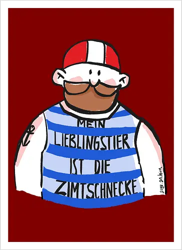 Mein Lieblingstier ist die Zimtschnecke