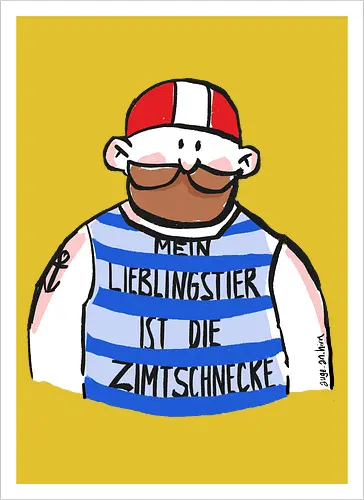 Mein Lieblingstier ist die Zimtschnecke