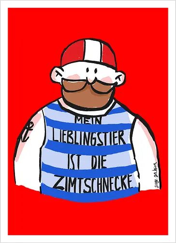 Mein Lieblingstier ist die Zimtschnecke