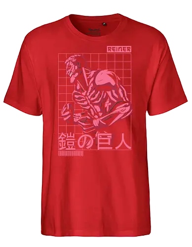 Armored titan - attack titan, reiner, reiner braun, armored titan, levi ackerman, Attack, levi, ackerman, attack, on, titan, anime, manga, aot, eren, mkasa - Fairtrade T-Shirt