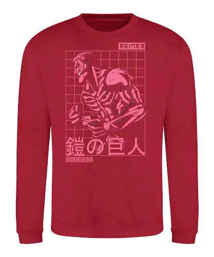 Armored titan - attack titan, reiner, reiner braun, armored titan, levi ackerman, Attack, levi, ackerman, attack, on, titan, anime, manga, aot, eren, mkasa - Sweatshirt