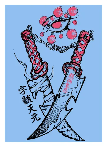 Dual Nichirin Swords