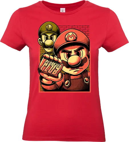 Fight Plumbers Movie - Video Games, Video Game, Classic Video Games, 90s Video Games, Classic Games, Classic Game, Classic, Retro Vintage, Vintage, Vintage Games, Retro Gamer, Retro Gaming, Retro, Adventure, Fantasy, Fighting, Fight, Plumber - Standard T-Shirt (Frauen)