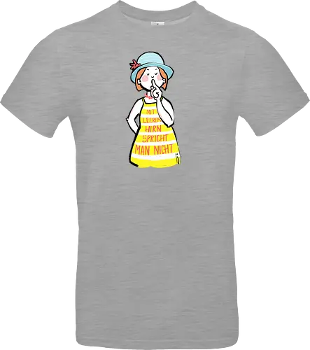 Mit leerem Hirn spricht man nicht