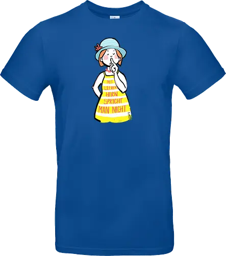 Mit leerem Hirn spricht man nicht