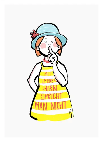 Mit leerem Hirn spricht man nicht