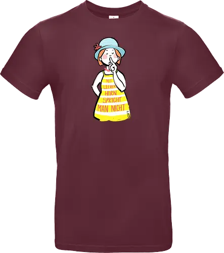 Mit leerem Hirn spricht man nicht