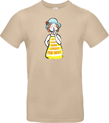 Mit leerem Hirn spricht man nicht