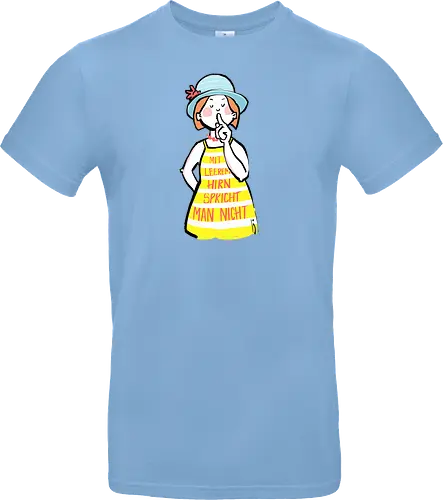 Mit leerem Hirn spricht man nicht