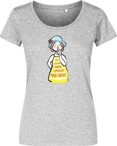 Mit leerem Hirn spricht man nicht