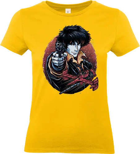 Hunt for the space bounty - Anime, Japanese, space, sci-fi, hunters, animated, animation, TV series, science fiction - Standard T-Shirt (Frauen)