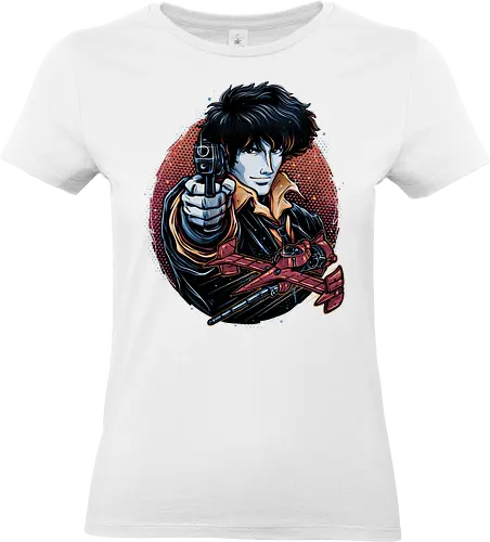 Hunt for the space bounty - Anime, Japanese, space, sci-fi, hunters, animated, animation, TV series, science fiction - Standard T-Shirt (Frauen)
