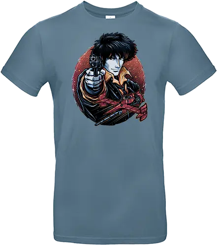 Hunt for the space bounty - Anime, Japanese, space, sci-fi, hunters, animated, animation, TV series, science fiction - Standard T-Shirt