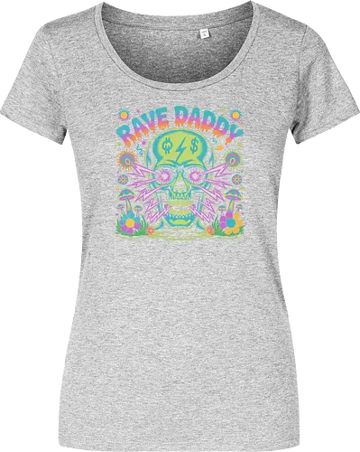 Rave Daddy" Psychedelic Skull