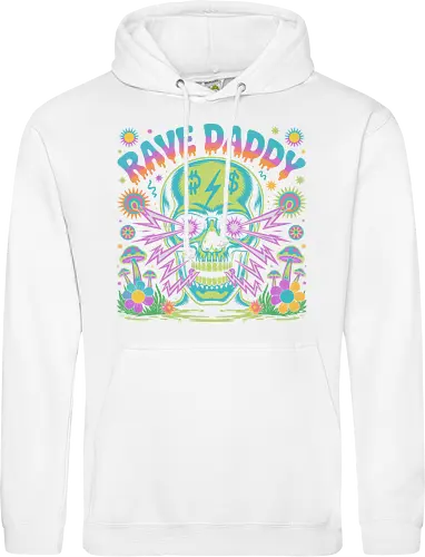 Rave Daddy" Psychedelic Skull