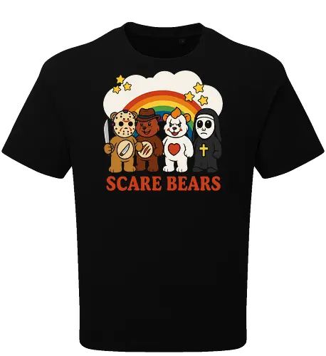 Scare Bears" Horror Movie Care Bears Parody Art