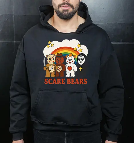 Scare Bears" Horror Movie Care Bears Parody Art