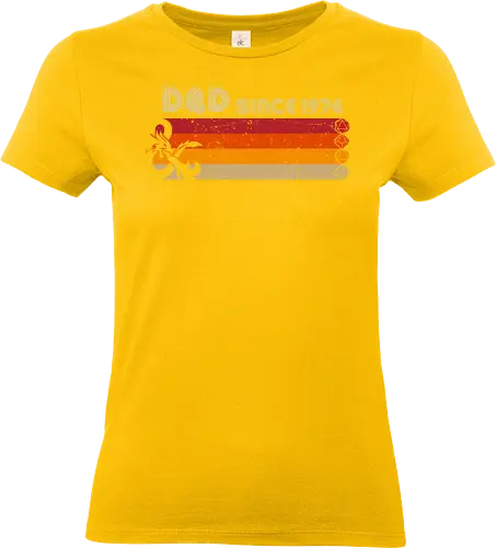 Pen and Paper since 1974 - Pen and Paper, Pen and paper, rpg, retro, vintage, rolplay, fantasy - Standard T-Shirt (Frauen)