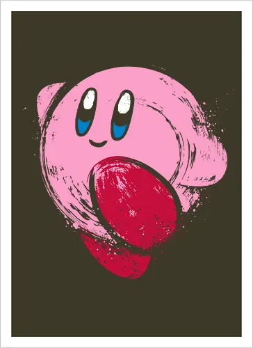 Pink painting